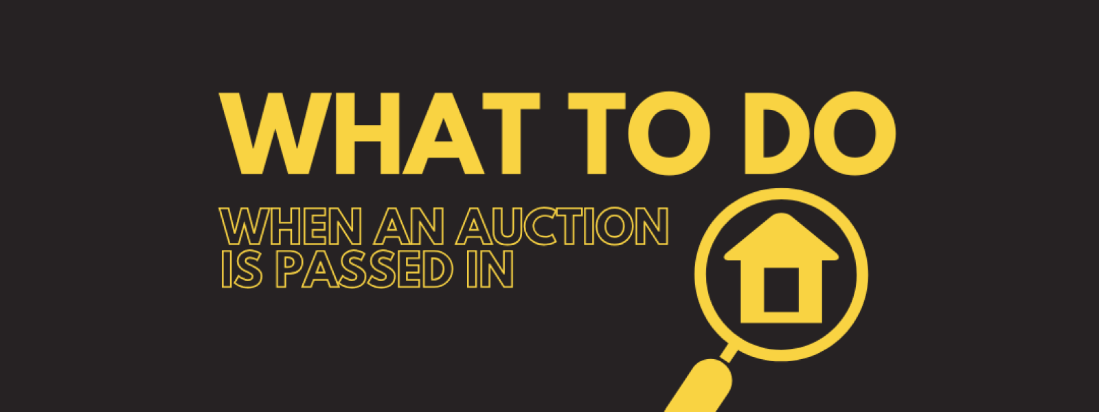 what to do when an auction is passed in